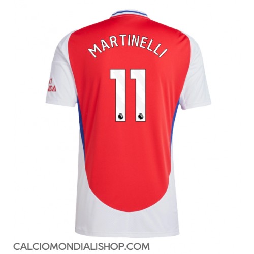 Maglie da calcio Arsenal Gabriel Martinelli #11 Prima Maglia 2024-25 Manica Corta